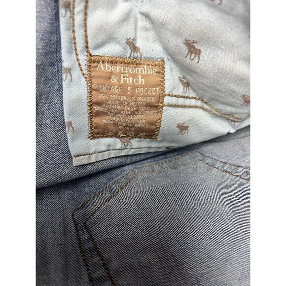 Abercrombie & Fitch stretch Madison Vintage 5 Pocket - size 10R - Picture 4 of 10